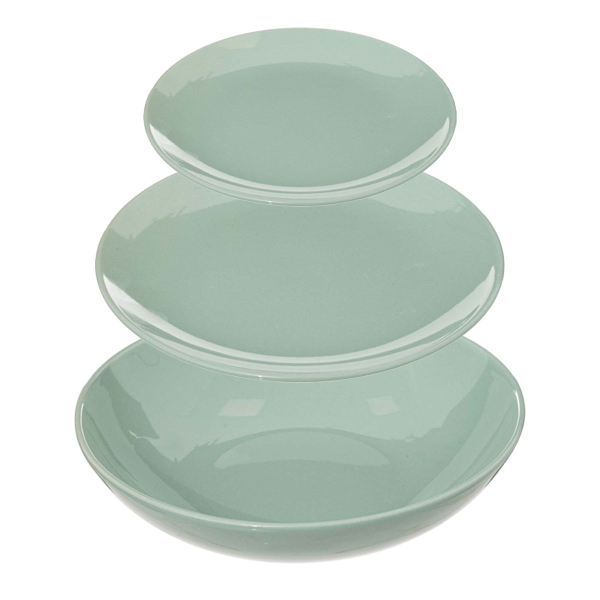 S-D Colorama Mint — Σετ πιάτων 18 τεμαχίων